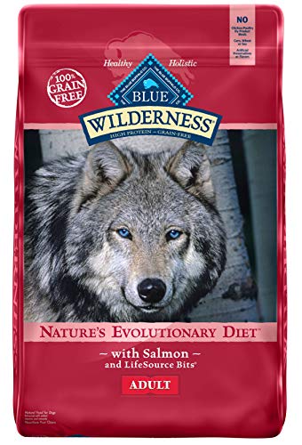 Blue Buffalo Wilderness High Protein Grain Free  Natural Adult Dry Dog Food  Salmon 24-lb