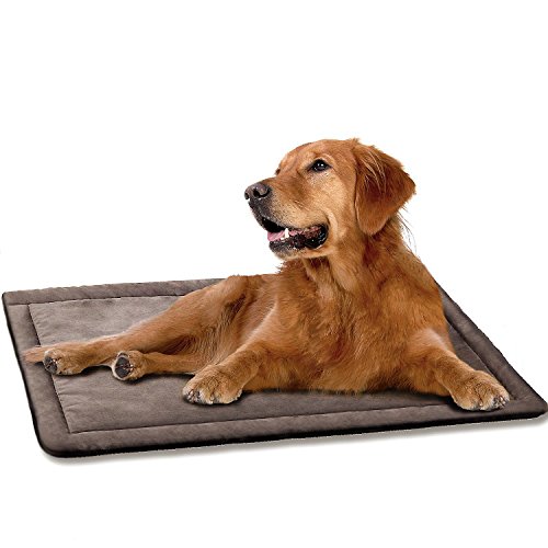 DogJog Dog kennel pad Washable Mat Warm Breathable Comfortable Dog bed for crate 35  x 23