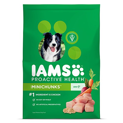 Iams ProActive Health Minichunks Dry Dog Food for All Dogs – Chicken  30 Pound Bag