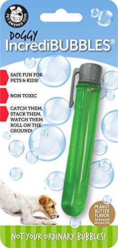 Pet Qwerks Doggy Incredibubbles with Peanut Butter Flavor