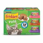 Purina Friskies Pate Adult Wet Cat Food Variety (2 Packs of 12) 5 5 oz  Cans