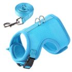 SCIROKKO Cat Harness with Leash Puppy Adjustable Vest Harness Escape Proof Air Mesh Walking Jacket Padded Kitten Pets Clothes