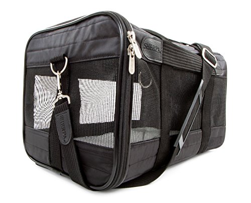 Sherpa Original Deluxe Pet Carrier  Large  Black
