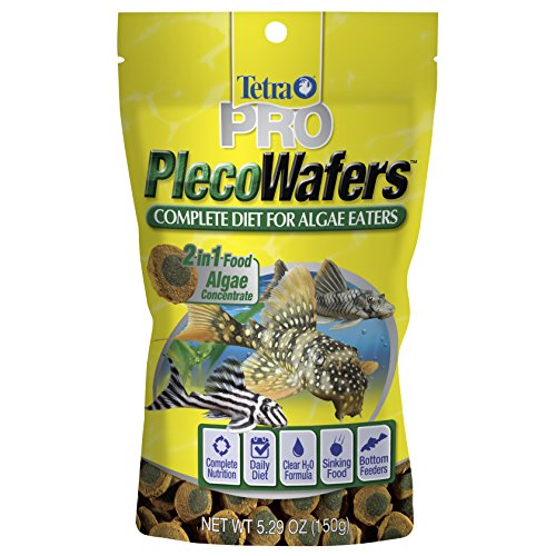 Tetra PRO PlecoWafers for Algae Eaters  5 29-Ounce