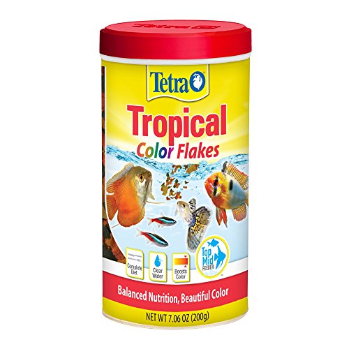 TetraColor Tropical Flakes with Natural Color Enhancer  7 06-Ounce