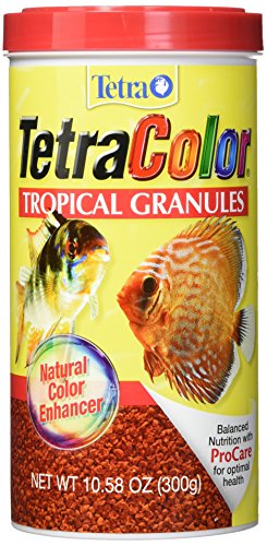 TetraColor Tropical Granules with Natural Color Enhancer  10 58-Ounce