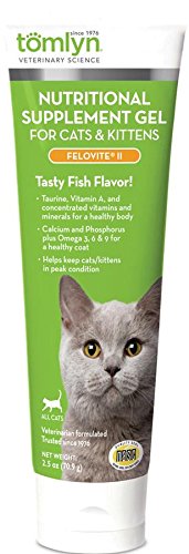 Tomlyn Nutritional Supplement Gel for Cats and Kittens  (Felovite II) 2 5 oz