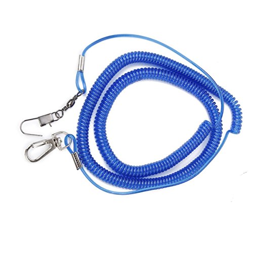 UEETEK Parrot Bird Leash Kit Anti-bite Flying Training Rope for Agapornis Fischeri Blue