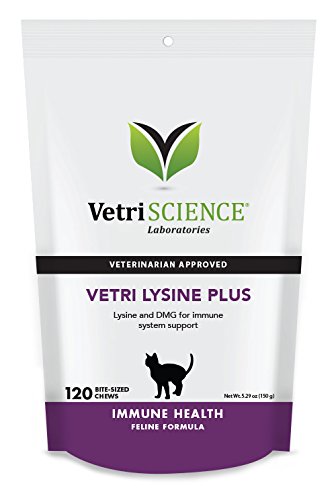 VetriScience Laboratories - Vetri Lysine Plus  120 Bite-Sized Chews
