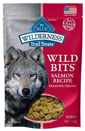 BLUE Wilderness Salmon Wild Bits Trail Treats  4 oz (8 Pack)