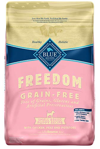 Blue Buffalo Freedom Grain Free Natural Puppy Small Breed Dry Dog Food  Chicken 11-lb