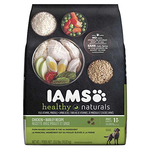 Iams Healthy Naturals Adult Chicken and Barley Recipe Dry Dog Food 23 2 Pounds