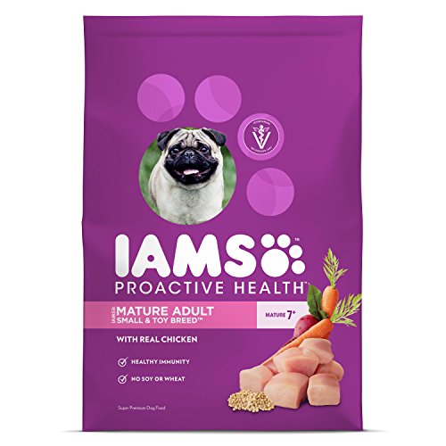 Iams ProActive Health Mature Dry Dog Food Small   Toy Breeds – Chicken  7 Pound Bag