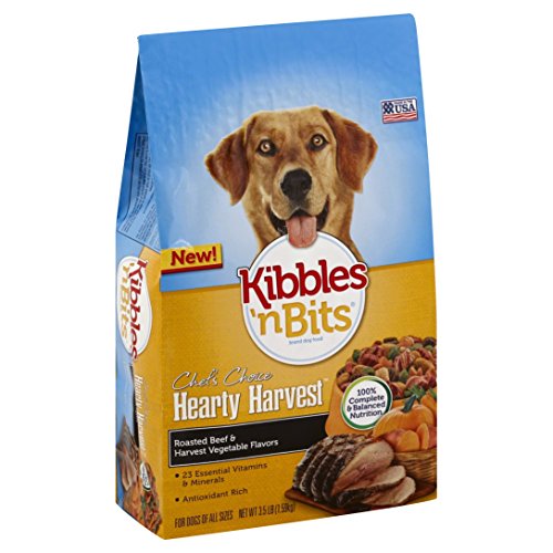 Kibbles 'n Bits Bistro Hearty Harvest Dog Food  3 5 lb  (6 Pack)