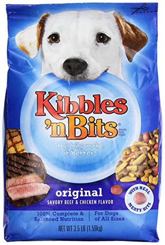 Kibbles 'n Bits Dog Food Original Savory Beef   Chicken Flavor