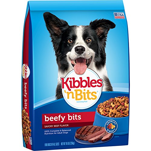Kibbles 'n Bits n Beefy Bits Savory Beef Flavor Dry Dog Food  16-Pound