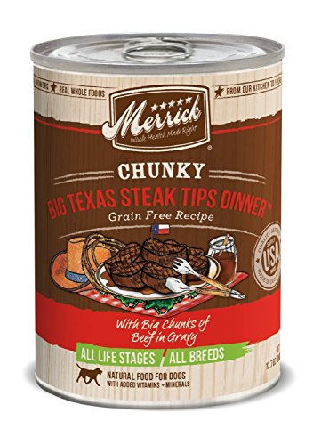 Merrick 12 Count Chunky Big Texas Steak Tips Dinner