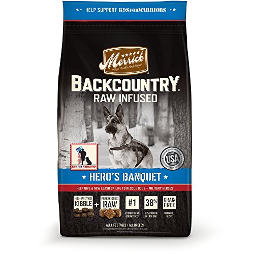 Merrick Backcountry Grain Free Hero's Banquet Dry Dog Food 22 lbs