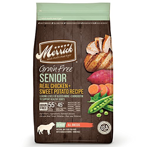 Merrick Grain Free Chicken Sweet Potato Dry Dog Food 25 lbs
