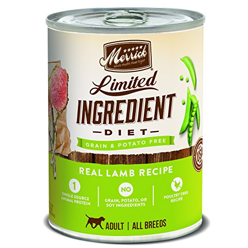 Merrick Limited Ingredient Diet Real Lamb Recipe Dog Food 12 7 oz Case of 12