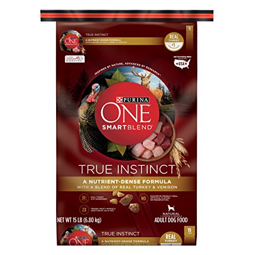 Purina ONE SmartBlend True Instinct Natural With Real Turkey   Venison Adult Dry Dog Food - 15 lb  Bag