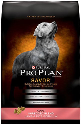 Purina Pro Plan SAVOR Adult Shredded Blend Lamb   Rice Formula Dry Dog Food - (1) 35 lb  Bag