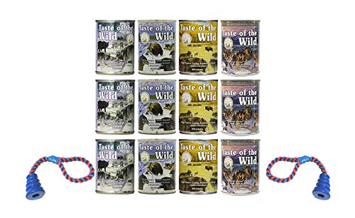 Taste of the Wild Dog-Food Canned Variety Pack