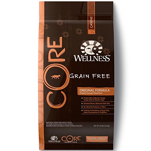 Wellness Core® Natural Grain Free Dry Dog Food  Original Turkey   Chicken  26-Pound Bag